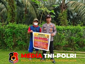 Polsek Menjalin Gencarkan Patroli dan Imbauan Cegah Karhutla