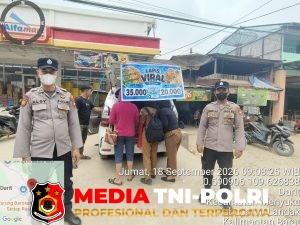 Patroli Dialogis Samapta Polsek Menyuke Ajak Warga Desa Darit Jaga Kamtibmas Siang Hari