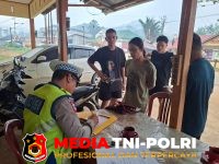 Polsek Sengah - Knalpot Brong Ditertibkan! Polsek Sengah Temila Bersama Forkopimcam Jaga Kenyamanan Warga