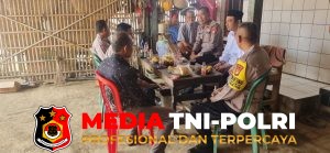 Jaga Kondusivitas Pilkades, Kapolsek Cikarang Pusat Silaturahmi dengan Calon Kades Sukamahi Nomor Urut 2