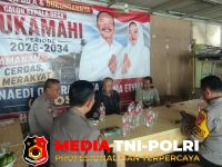 Jaga Kondusivitas - Jaga Kondusivitas Pilkades, Kapolsek Cikarang Pusat Cooling System dengan Calon Kades Sukamahi