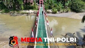 Jembatan Gantung - Jembatan Gantung Desa Garonggang Rampung Diperbaiki, Akses Warga Kembali Nyaman