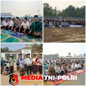 Seluruh Polsek Jajaran dan Polsubsektor Hadiri Sholat Sunat Istisqo’ Bersama Masyarakat