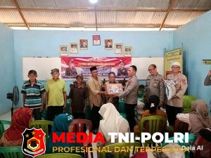 Jumat Curhat Polres Mesuji di Bangun Mulyo Berbagi Sembako dan Imbauan Kamtibmas Antisipasi C3