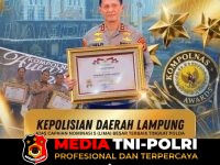 Polda Lampung - Polda Lampung Raih Penghargaan 5 Besar Terbaik Tingkat Polda dalam Kompolnas Awards 2026