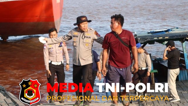 Karhutla - Kapolres Kotim Tinjau Lahan Karhutla di Desa Rawa Sari
