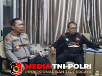 Karhutla - Kapolres Kotim Lakukan Koordinasi Serta Cek Peralatan Karhutla di Kantor BPBD