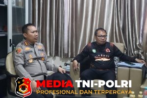 Kapolres Kotim Lakukan Koordinasi Serta Cek Peralatan Karhutla di Kantor BPBD