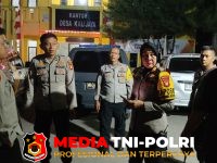 Polsek Cikarang - Cooling System Jelang Pemungutan Suara, Polsek Cikarang Barat Patroli dan Cek Kesiapan Pengamanan TPS
