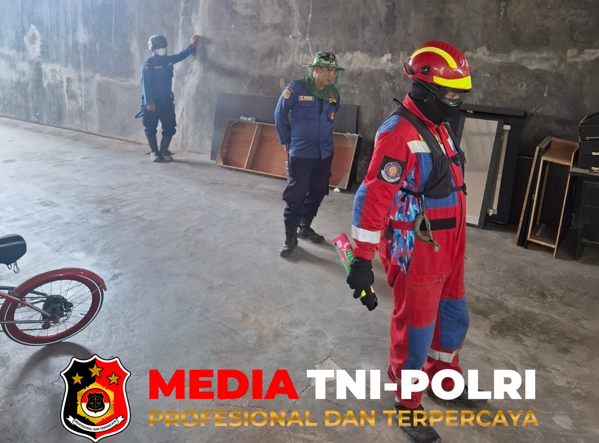 Damkarmat Kotim - Damkarmat Kotim Evakuasi Koloni Lebah Madu di Rumah Warga Mentawa Baru Ketapang