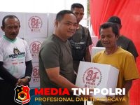 Kodim 0808/Blitar - Wujud Nyata Kemanunggalan, Kodim 0808/Blitar Gelar Bakti Sosial Dan Baksoskes Serentak Sambut HUT Ke-81 TNI
