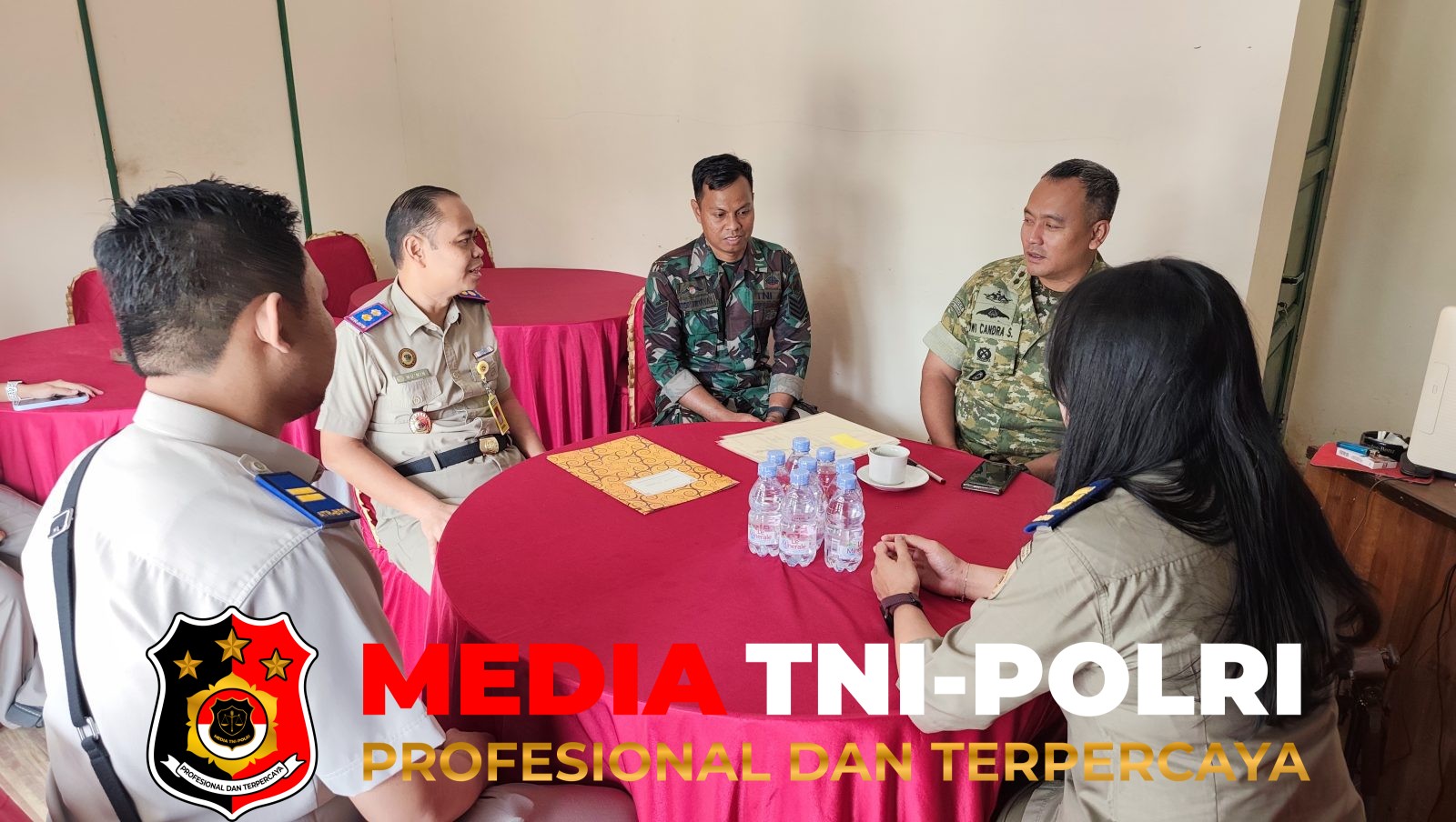 Kodim 1015/Sampit - Komandan Kodim 1015/Sampit Terima Kunjungan Dari ATR/BPN Kab. Kotim