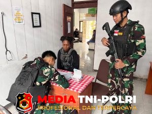 Satgas Yonif 645 GTY Pos Muara Nawa Laksanakan Kegiatan Yankes Ke Rumah Masyarakat Bersama Puskesmas Airu  ‎