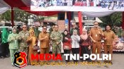 Kodim 0402/OKI - Kodim 0402/OKI Buka Stand Bazar TNI di Pasar Kayuagung Semarakkan HUT TNI ke-81