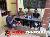 Kapolsek Kuala - Kapolsek Kuala Behe Bangun Kedekatan dengan Warga, Bahas Kamtibmas Sambil Ngopi Bersama