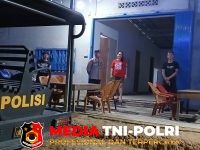 Aksi Pencurian - Cegah Aksi Pencurian Saat Malam, Polisi Sisir Sejumlah Titik Rawan di Mandor