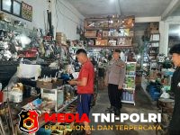 Antisipasi Gangguan - Antisipasi Gangguan Kamtibmas, Polisi Ingatkan Pemilik Toko Bangunan Tingkatkan Kewaspadaan