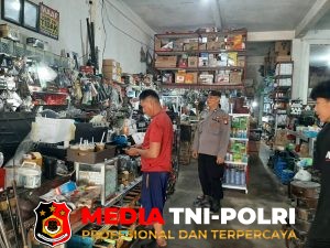 Antisipasi Gangguan Kamtibmas, Polisi Ingatkan Pemilik Toko Bangunan Tingkatkan Kewaspadaan