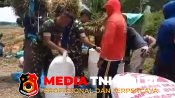 Babinsa - Panen Padi Tiba, Babinsa Ngrombo Ikut Turun Sawah Dampingi Petani Sukarmin