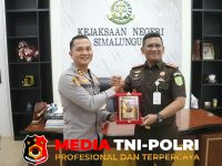 Perkuat Sinergitas - Perkuat Sinergitas Penegakan Hukum, Kapolres Simalungun Silaturahmi ke Kejaksaan Negeri Simalungun