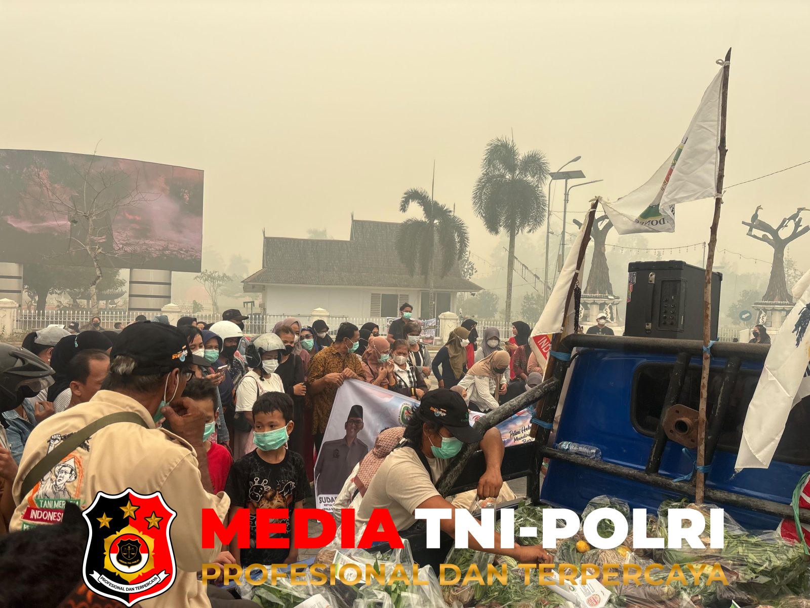 Semarak Hari - Semarak Hari Tani Nasional, DPW Tani Merdeka Indonesia Provinsi Kalimantan Tengah Gelar Aksi Sosial di Palangka Raya