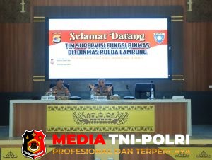 Ditbinmas Polda Lampung Supervisi Satbinmas Polres Tulang Bawang Barat, Dorong Penguatan Peran Bhabinkamtibmas di Tengah Masyarakat
