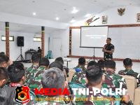 Kodim 1707/Merauke - Tingkatkan Kesadaran Digital Personel Kodim 1707/Merauke Ikuti Sosialisasi Keamanan Siber