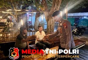 Sisir Pesisir DAS Seruyan Malam Hari, Satpolairud Polres Seruyan Gelar Patroli Dialogis