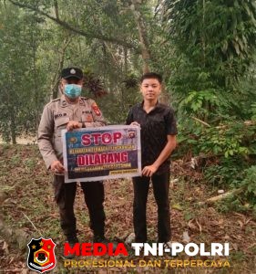 Melalui Sosialisasi, Warga Diajak Antisipasi Karhutla Di Wilayah Kecamatan Menyuke