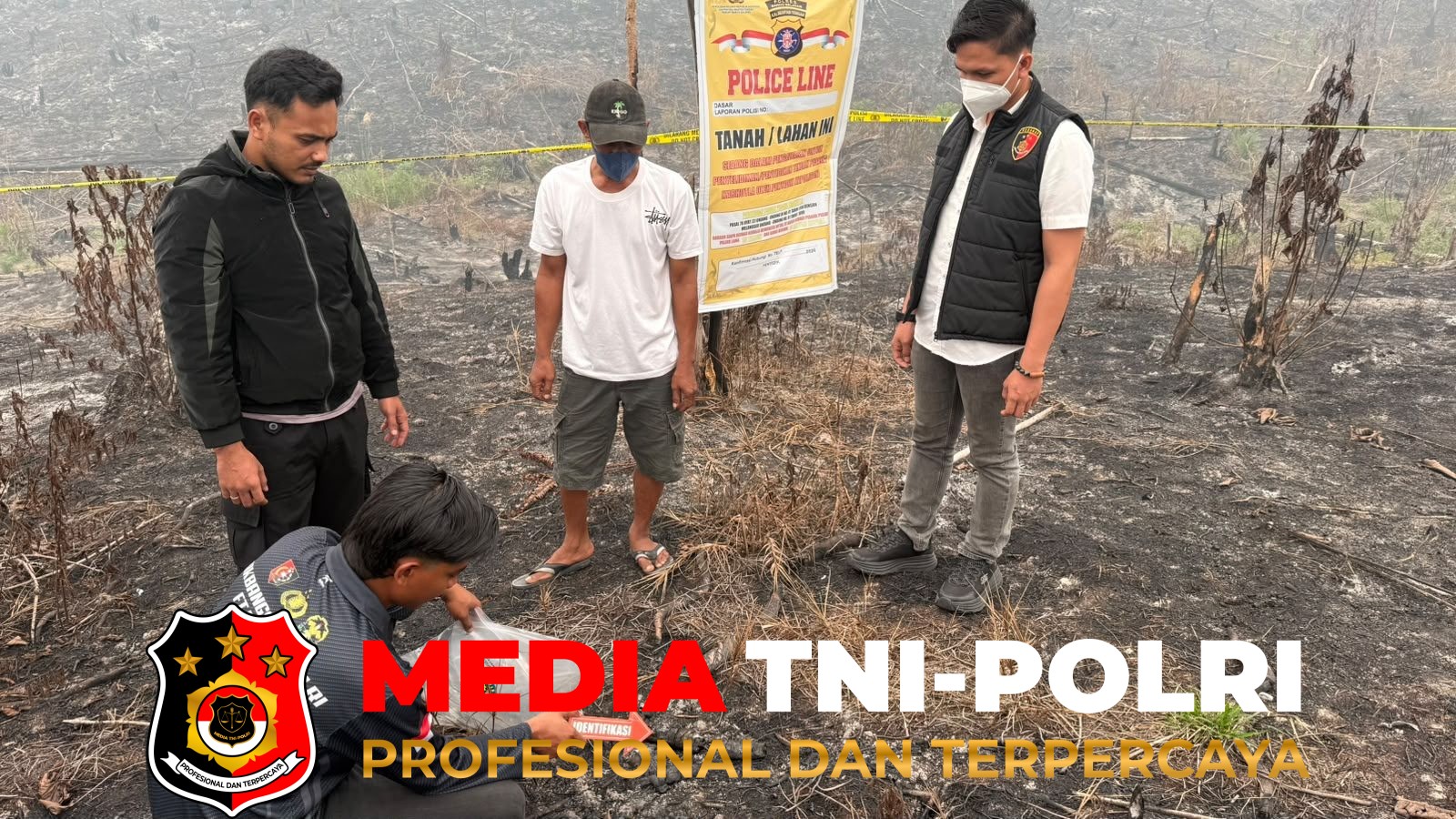 Polres Barsel - Polres Barsel Tangani Dugaan Pembakaran Lahan Seluas 6 Hektare di Rampa Mea