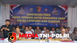 Polda Lampung - Ops Antik Krakatau 2026, Polda Lampung Ungkap 379 Kasus Narkoba dan Sita 85,9 Kilogram Sabu