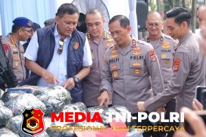Ops Antik Krakatau 2026, Polda Lampung Ungkap 379 Kasus Narkoba dan Sita 85,9 Kilogram Sabu