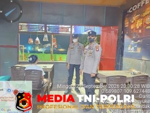 Ciptakan Situasi Aman Samapta Polsek Menyuke Laksanakan Patroli Malam
