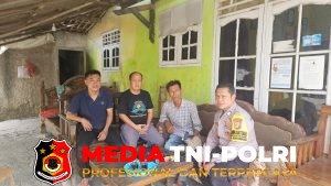 Bhabinkamtibmas Sukawangi Sambangi Warga, Ajak Bersama Jaga Kamtibmas