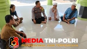 Bhabinkamtibmas Kedungwaringin Sambangi Tokoh Masyarakat Karangharum, Ajak Jaga Kondusivitas Pasca Pilkades