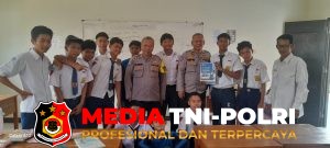 Polsek Tambelang Sosialisasikan Penerimaan Murid Baru SMA KTB di SMPN 1 Tambelang