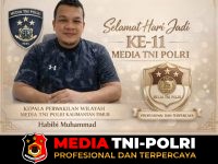 HUT Media - HUT ke-11 Media TNI Polri, Kaperwil Kaltim Sampaikan Harapan untuk Terus Profesional dan Berintegritas