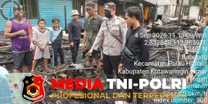 Tiga Rumah dan Satu Gedung Walet Terbakar di Pulau Hanaut, Kerugian Capai Rp750 Juta