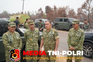 Komandan Kodim 1015/Spt Sambut Kunjungan Komandan Sekolah Staf dan Komando Tentara Nasional Indonesia Di Kabupaten Kotim