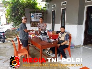 Satlantas Polres Seruyan dan Bapenda Layani Pajak Kendaraan di Desa Bangkal, Imbau Tertib Berlalu Lintas