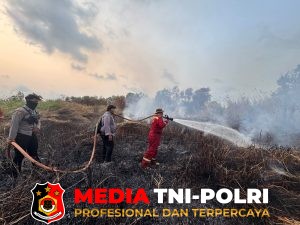 Gerak Cepat,14 Personel Gabungan Tangani Karhutla di Kuala Pembuang II