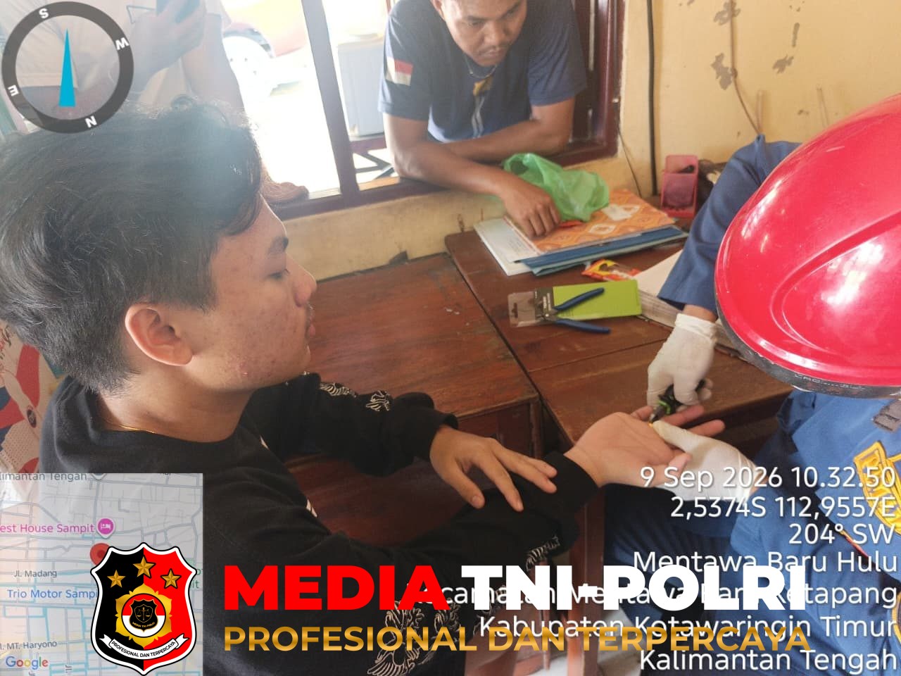 Gerak Cepat - Gerak Cepat Damkar Kotim, Cincin Emas yang Nyangkut di Jari Berhasil Dilepas