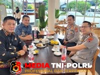 Kapolres Kotim - Kapolres Kotim dan BAIS TNI Mengharapkan Sinergitas Semakin Solid 