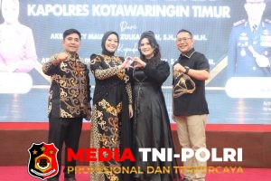 Kenal Pamit Kapolres Kotim Digelar di Rumah Jabatan Bupati
