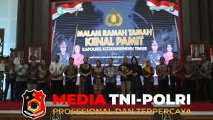 Komandan Kodim 1015/Sampit Hadiri Malam Ramah Tamah Kenal Pamit Kapolres Kotim