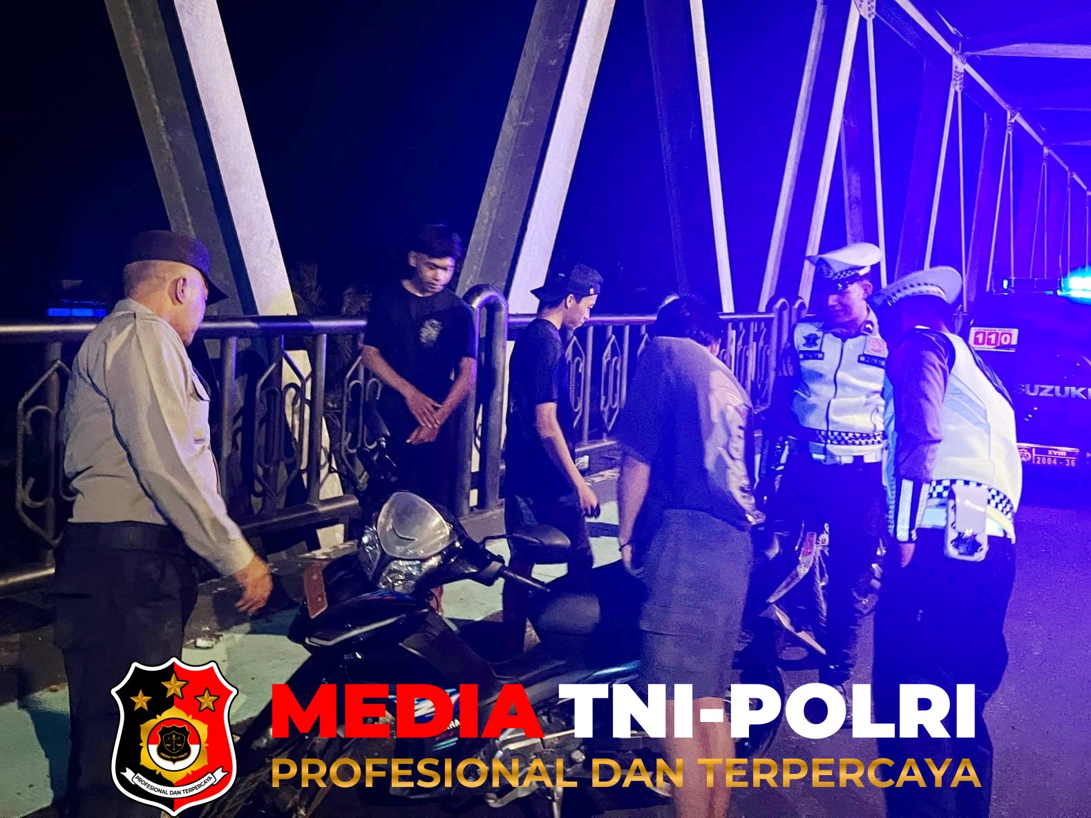 Polres Seruyan - Pamapta Polres Seruyan Sambangi Warga, Imbau Cegah Premanisme dan Jaga Kamtibmas