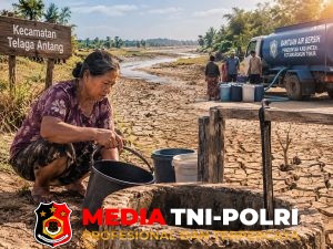Kemarau Panjang, Warga Kecamatan Telaga Antang Mulai Kesulitan Mendapatkan Air Bersih