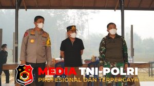 Kapolda, Gubernur dan Pangdam Kalteng Tinjau Posko Taktis Karhutla di Jalan Tjilik Riwut