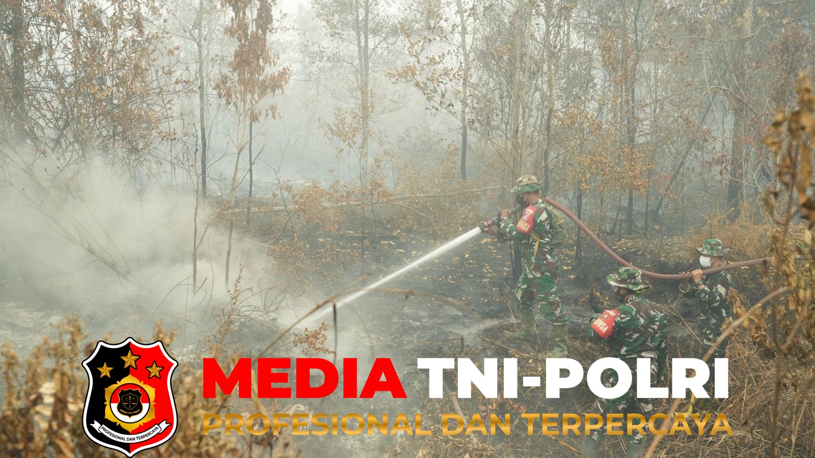Karhutla - Pangdam XXII/Tambun Bungai Tinjau Langsung Penanganan Karhutla di TWA Galeget Tiawu