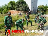 Kodim 1015/Sampit - Sambut HUT TNI Ke-81, Kodim 1015/Sampit Laksanakan Penanaman Pohon